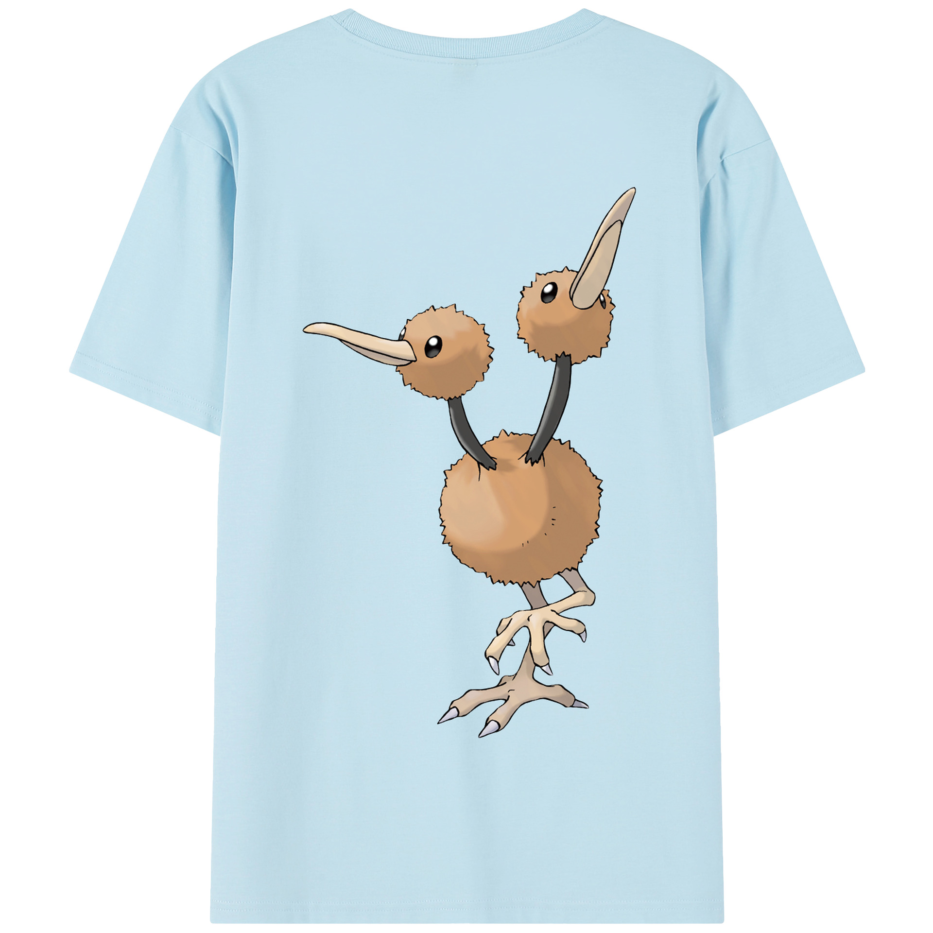 （画像用） ポケットモンスター Pokémon 綿100％半袖Tシャツ（背面プリント）